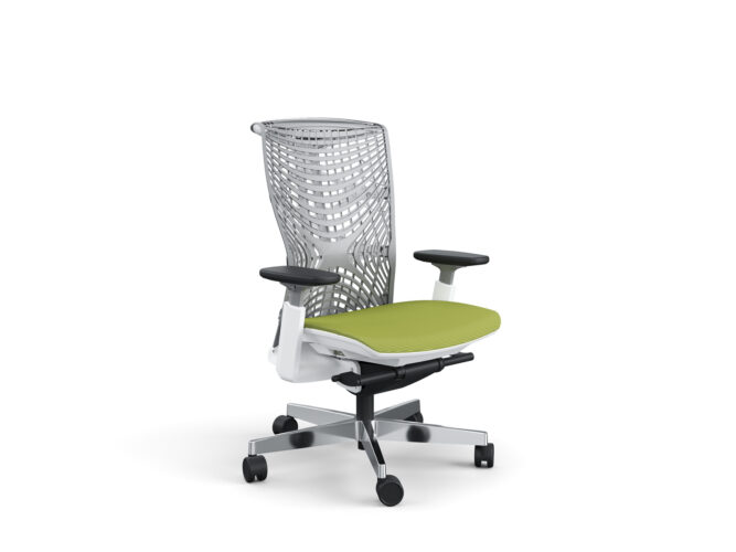 scaun rotativ, spătar lat