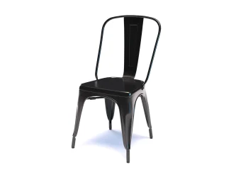 negru, fabricat din oțel