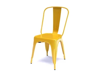 galben, fabricat din oțel