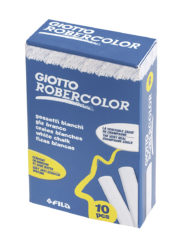 Cretă albă Giotto 10 bucăți